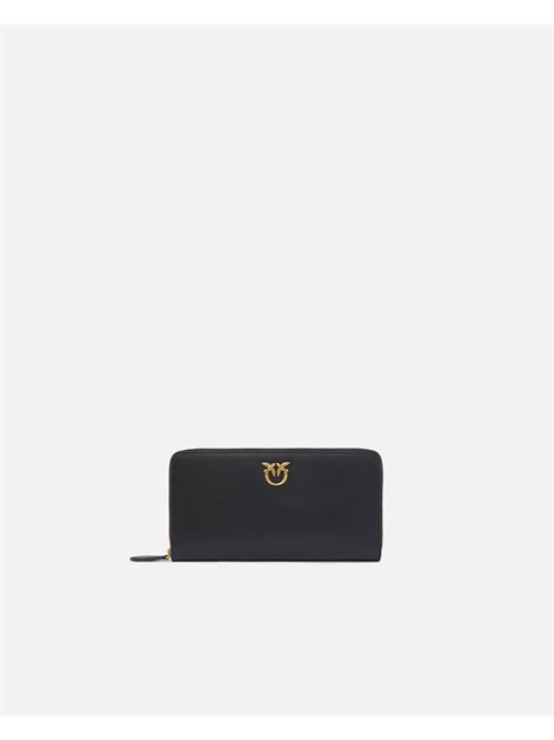 Portafoglio zip-around in pelle PINKO | 100250A0F1/Z99Q